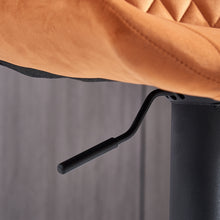 Load image into Gallery viewer, Ainpecca Bar Stools Set of 2 Velvet Swivel Gas Lift Chairs Kitchen 130MC