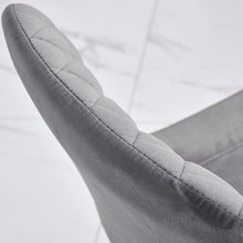 Load image into Gallery viewer, Ainpecca Bar Stools Set of 2 Velvet Swivel Gas Lift Chairs Kitchen 130MC