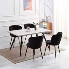 Load image into Gallery viewer, Ainpecca Set of 2/4/6 Dining Chairs with Metal Legs Kitchen Home Furniture 017MCC