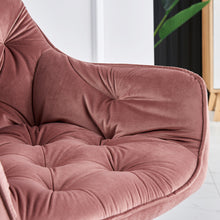 Load image into Gallery viewer, Ainpecca Dining Set Wooden Dining Table MDF Marble Sticker+4 Dining Chairs 108/039MC