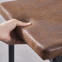 Load image into Gallery viewer, Ainpecca Dining Chairs Set of 4/6 Velvet Fabric Thickened Cushion Backrest with Metal Legs Lounge Home C127MC