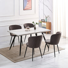 Load image into Gallery viewer, Ainpecca Set of 2/4/6 Dining Chairs with Metal Legs Kitchen Home Furniture 017MCC