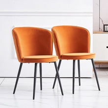 Load image into Gallery viewer, Ainpecca Set of 2/4/6 Dining Chairs with Metal Legs Kitchen Home Furniture 017MCC