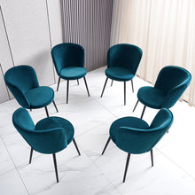 Load image into Gallery viewer, Ainpecca Set of 2/4/6 Dining Chairs with Metal Legs Kitchen Home Furniture 017MCC