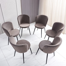 Load image into Gallery viewer, Ainpecca Set of 2/4/6 Dining Chairs with Metal Legs Kitchen Home Furniture 017MCC