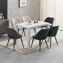 Load image into Gallery viewer, Ainpecca Dining Chairs Set of 2/4 Velvet Set Padded Seat Metal Leg Kitchen Chair Home Office 009MC