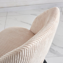 Load image into Gallery viewer, Ainpecca Dining Chairs Set of 2/4 Velvet Set Padded Seat Metal Leg Kitchen Chair Home Office 009MC