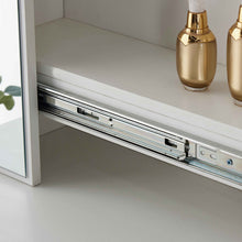 Load image into Gallery viewer, Ainpecca Dressing Table Makeup Table with Stool Vanity Table with Mirror Storage Drawers 003BT