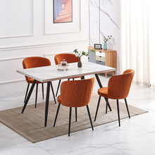 Load image into Gallery viewer, Ainpecca Set of 2/4/6 Dining Chairs with Metal Legs Kitchen Home Furniture 017MCC
